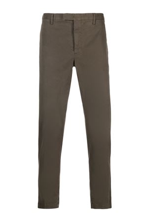 Brown stretch-cotton trousers PT TORINO | COKTZEZ00CL1NK03Y180